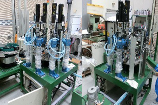 【段付穴加工】専用工作加工装置